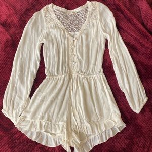White Billabong Romper